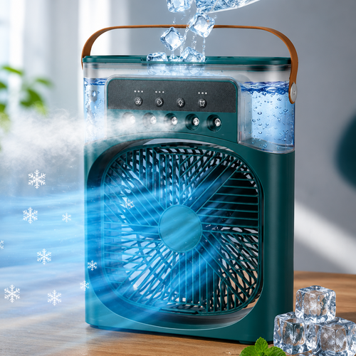 Ventilador de Aire Portátil con Humidificador
