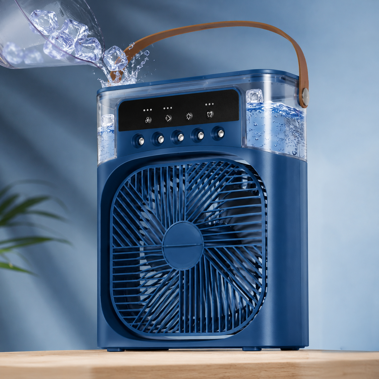 Ventilador de Aire Portátil con Humidificador